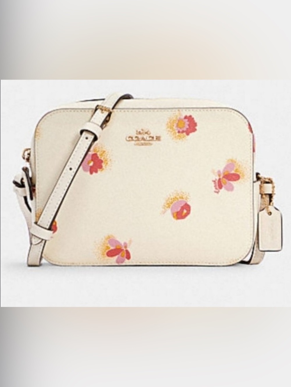 🌹Coach mini camera bag in floral c6044🌹